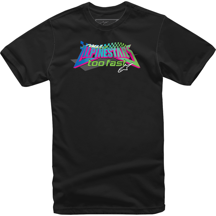 Camiseta Rocker de ALPINESTARS, negra, talla mediana 1232-72228-10-M