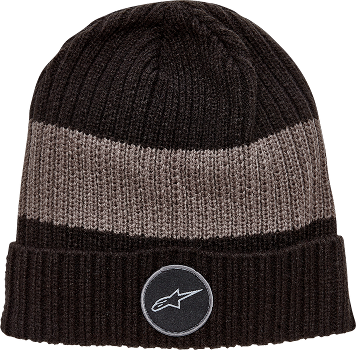 ALPINESTARS Ward Beanie - Black/Charcoal - One Size 1232-81200-1018