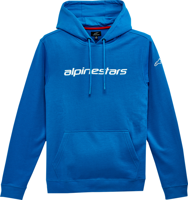 ALPINESTARS Linear Hoodie - Blue/White - Medium 1213516707223M