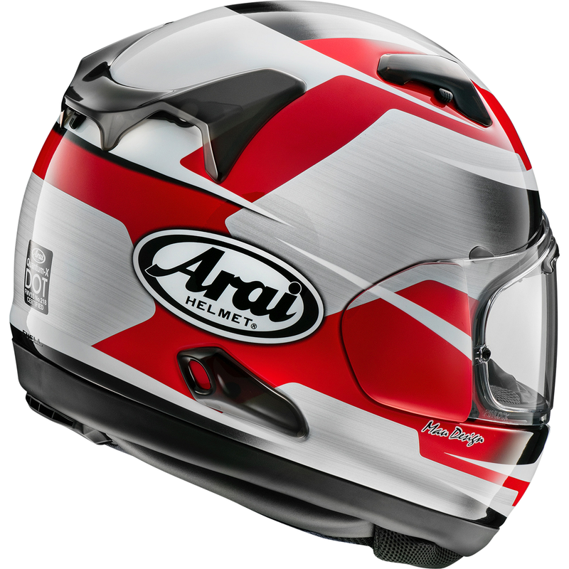 Casco ARAI HELMETS Quantum-X - Acero - Rojo -