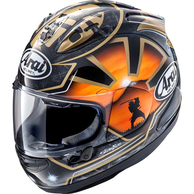 ARAI HELMETS Corsair-X Helmet - Dani Samurai-2 - Black-