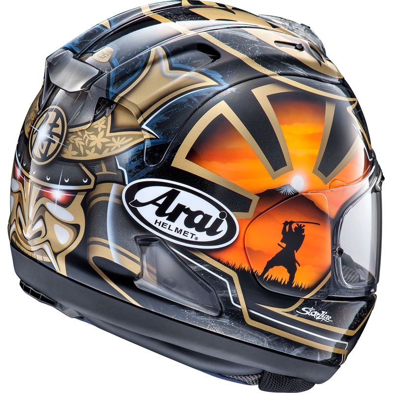 ARAI HELMETS Corsair-X Helmet - Dani Samurai-2 - Black-