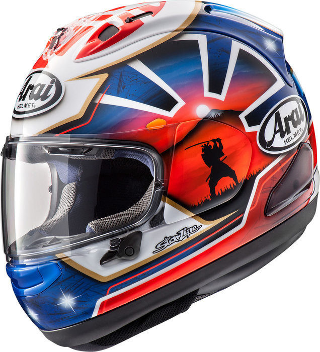 ARAI HELMETS Corsair-X Helmet - Dani Samurai-2 - Blue-