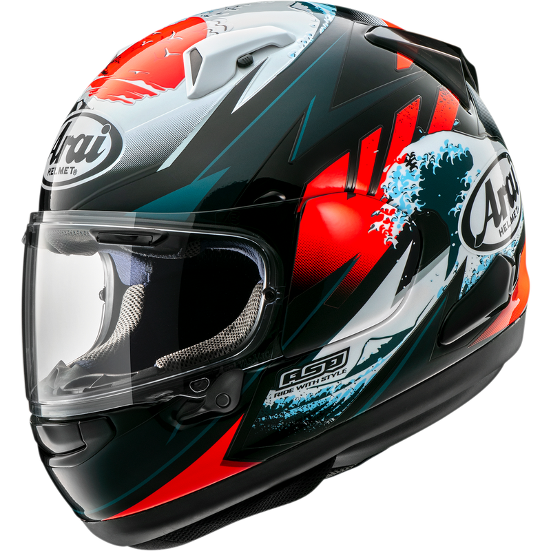 ARAI HELMETS Quantum-X Helmet - Wave-