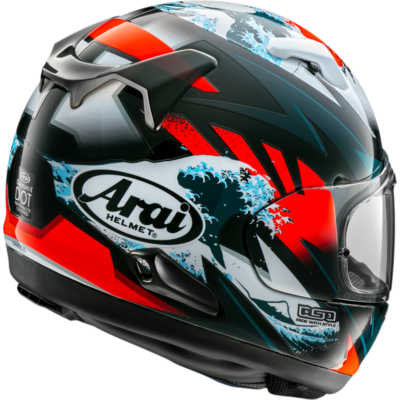 ARAI HELMETS Quantum-X Helmet - Wave-