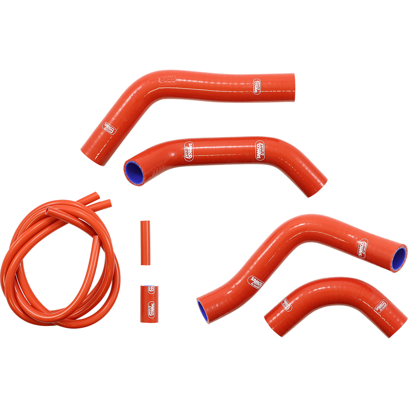 SAMCO SPORT Radiator Hose Kit - Red -'21-'22 Honda CBR1000RR-R Fireblade SP - (HON-125RED)