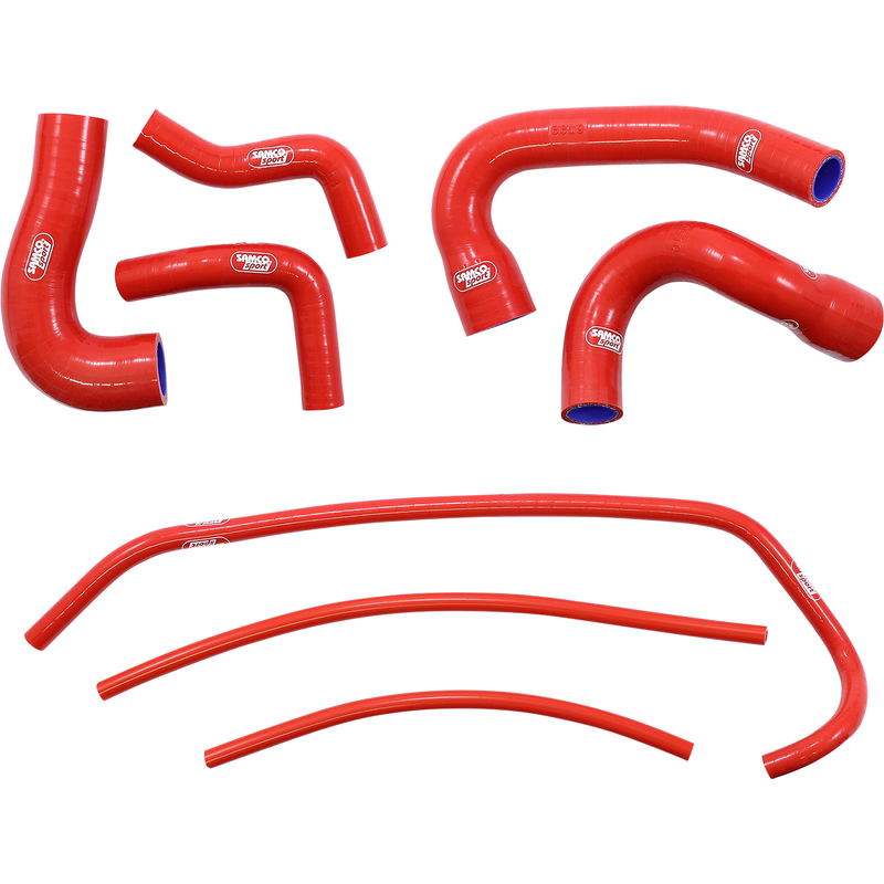 SAMCO SPORT Radiator Hose Kit - Red - '21-'23 Yamaha XSR 900/Tracer 9 GT/MT-09 - (YAM-95 RD)