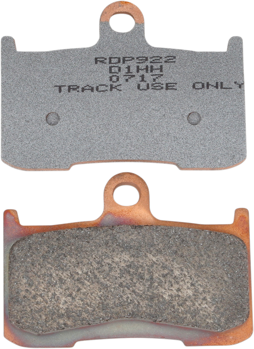 DP BRAKES RDP Racing Brake Pads - '09-'10 TRIUMPH Tiger 1050 / '17-'20 KAWASAKI Z900 (SEE FITMENT BELOW)