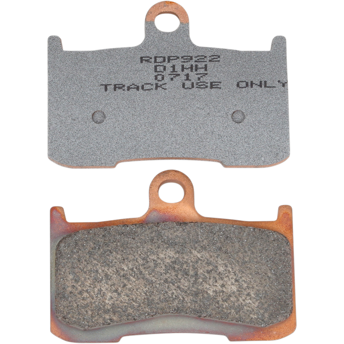 DP BRAKES RDP Racing Brake Pads - '09-'10 TRIUMPH Tiger 1050 / '17-'20 KAWASAKI Z900 (SEE FITMENT BELOW)