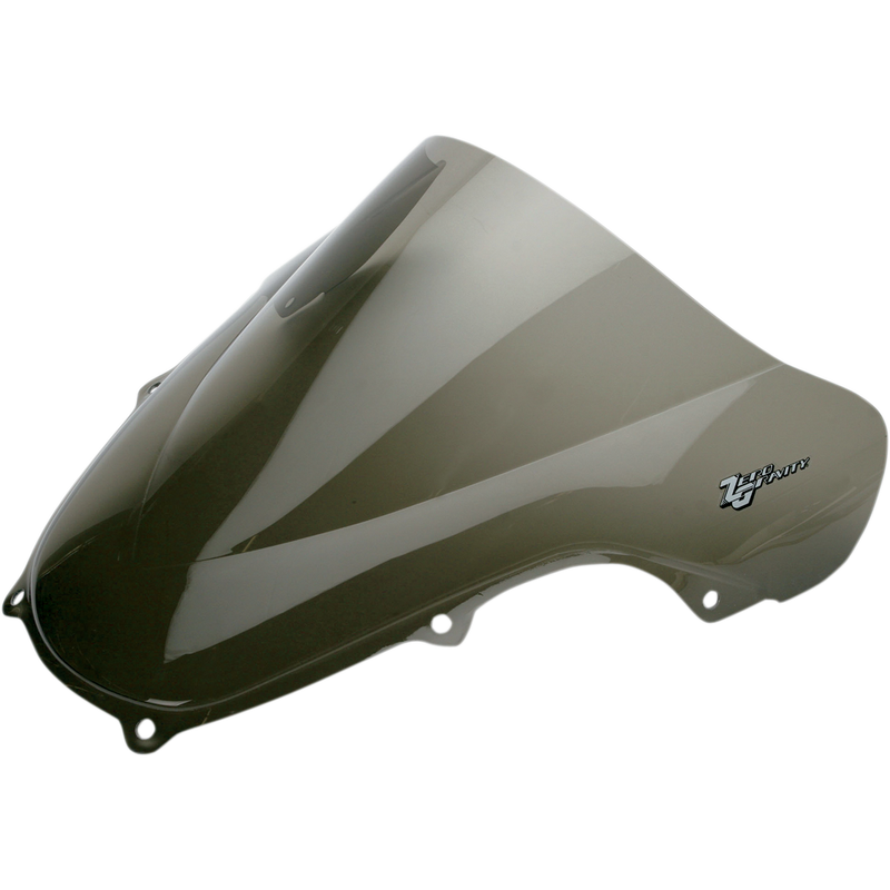 ZERO GRAVITY Double Bubble Windscreen - Smoke - GSXR6/7/1 16-106-02