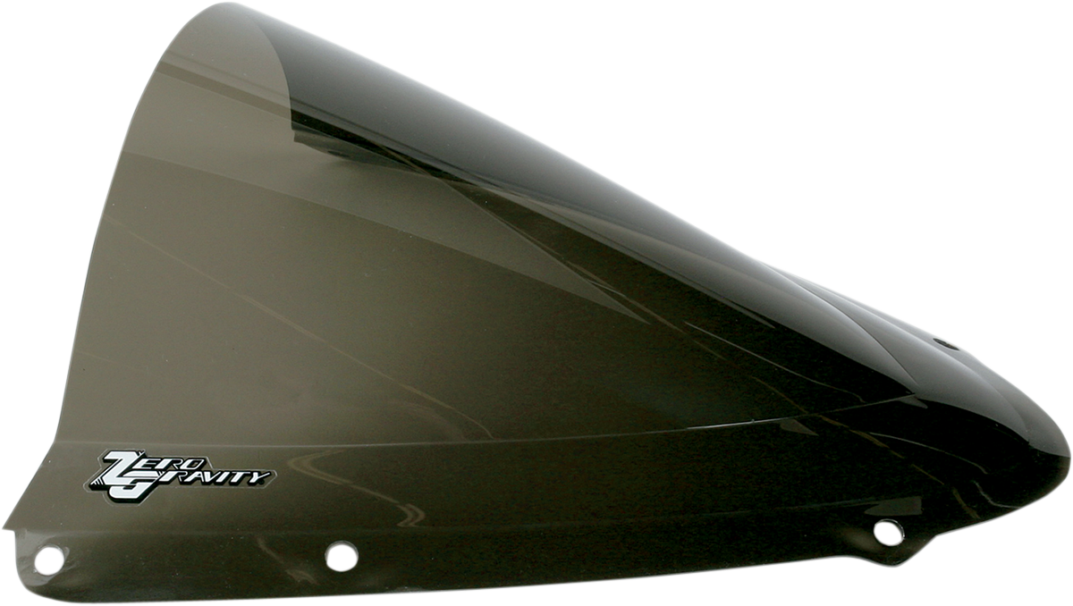 ZERO GRAVITY Double Bubble Windscreen - Smoke - GSXR1 16-109M-02