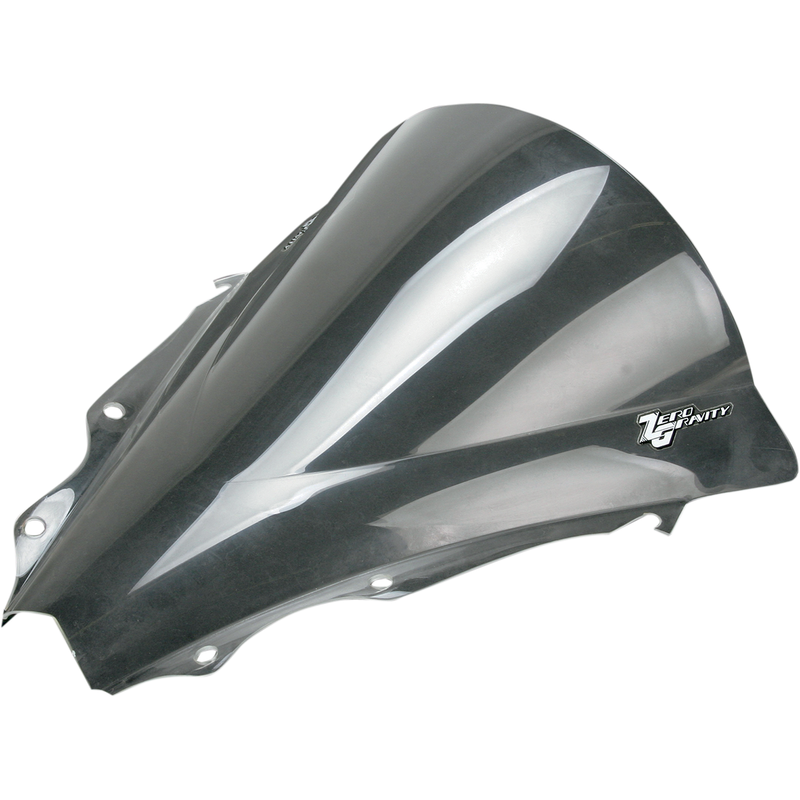 ZERO GRAVITY Double Bubble Windscreen - Clear - Yamaha YZF-R6 '06-'07