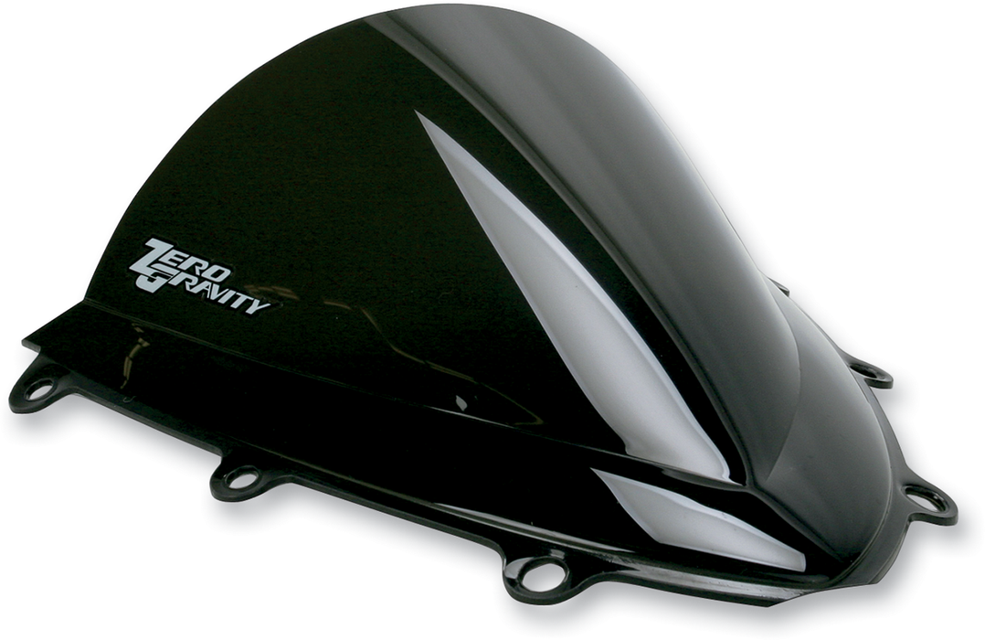 ZERO GRAVITY Double Bubble Windscreen - Dark Smoke - Honda CBR 1000RR '08-'11