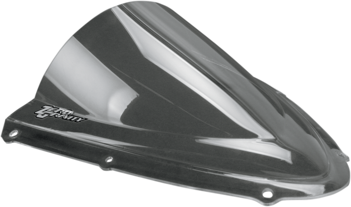 ZERO GRAVITY Double Bubble Windscreen - Clear -'08-'10 Suzuki GSXR 600 / 750