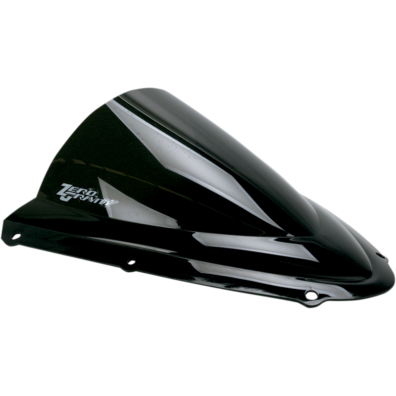Parabrisas de doble burbuja ZERO GRAVITY - Ahumado oscuro - Suzuki GSXR 600 / 750 '08-'10