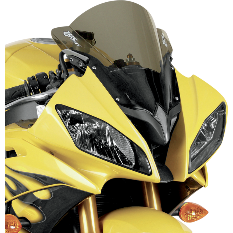 Parabrisas de doble burbuja ZERO GRAVITY - Ahumado claro - Yamaha YZF-R6 '08-'16