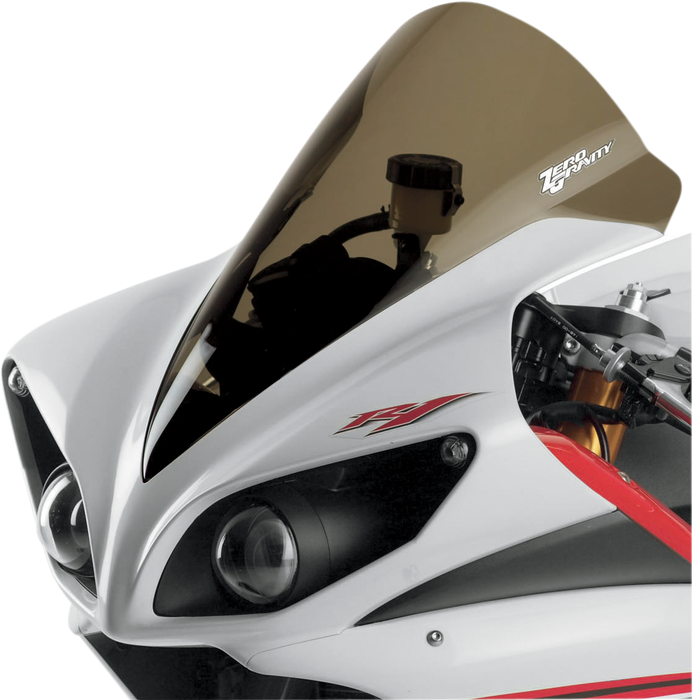 ZERO GRAVITY Corsa Windscreen - Smoke - Yamaha YZF R1 / LE '09-'14