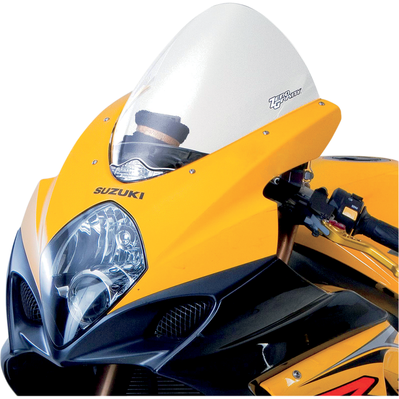 ZERO GRAVITY Corsa Windscreen - Clear '07-'08 Suzuki GSXR 1000