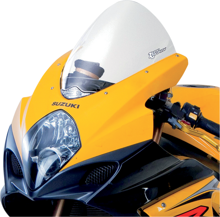 ZERO GRAVITY Corsa Windscreen - Clear '07-'08 Suzuki GSXR 1000