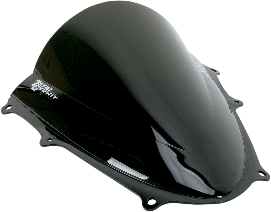 ZERO GRAVITY Double Bubble Windscreen - Dark Smoke -'09-'16 Suzuki GSXR 1000