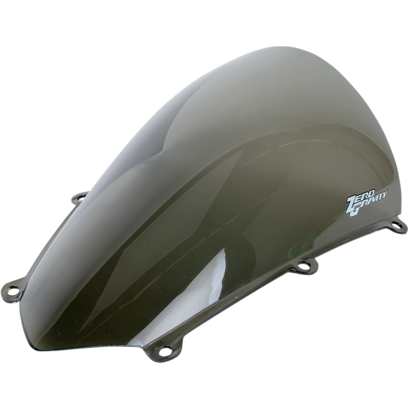 ZERO GRAVITY Corsa Windscreen - Smoke - Honda CBR600RR '07-'12
