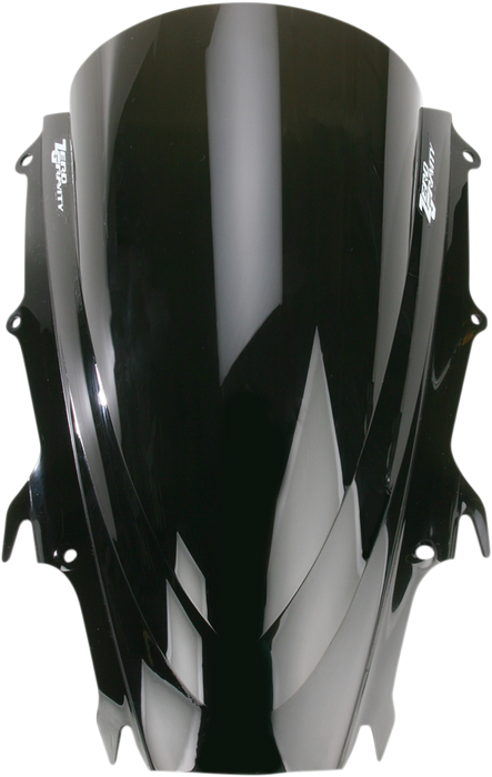 ZERO GRAVITY Double Bubble Windscreen - Dark Smoke - Triumph Daytona 675 '09-'12