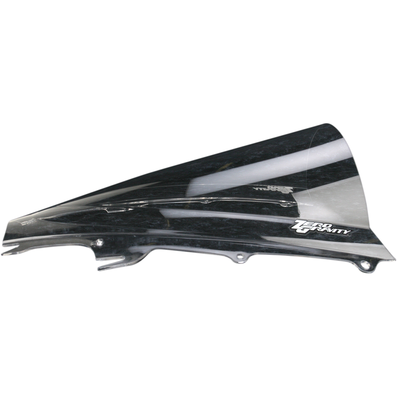 ZERO GRAVITY Double Bubble Windscreen - Clear - Triumph Daytona 675 '09-'12