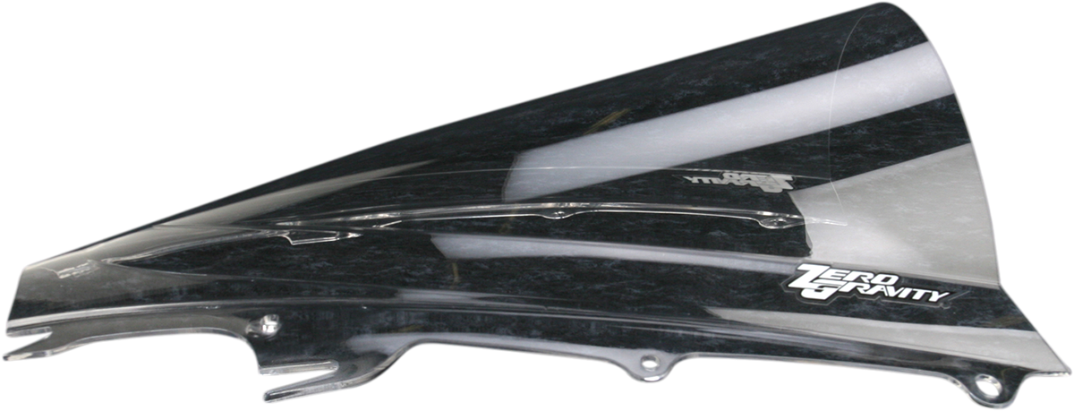 ZERO GRAVITY Double Bubble Windscreen - Clear - Triumph Daytona 675 '09-'12