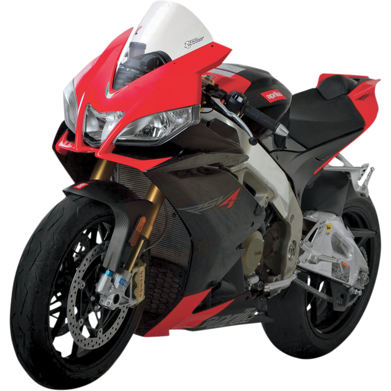 ZERO GRAVITY Corsa Windscreen - Clear - Aprilia RSV4 '09-'15