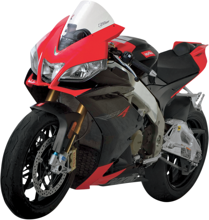 ZERO GRAVITY Corsa Windscreen - Clear - Aprilia RSV4 '09-'15