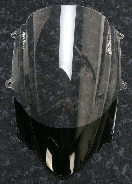 ZERO GRAVITY Double Bubble Windscreen - Clear - Triumph Daytona 675/R '13-'19 / Daytona 765 '20-'22