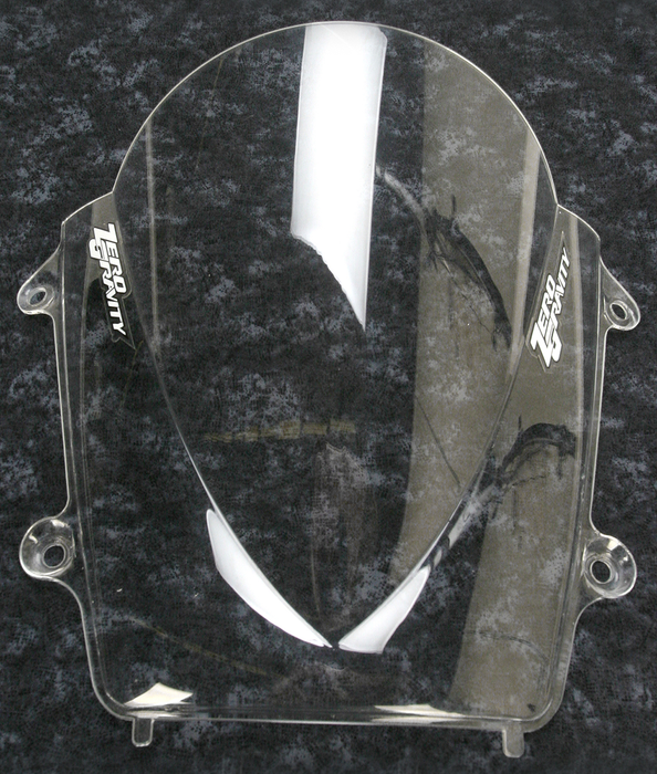 ZERO GRAVITY Double Bubble Windscreen - Clear Honda CBR600RR / '13-'24