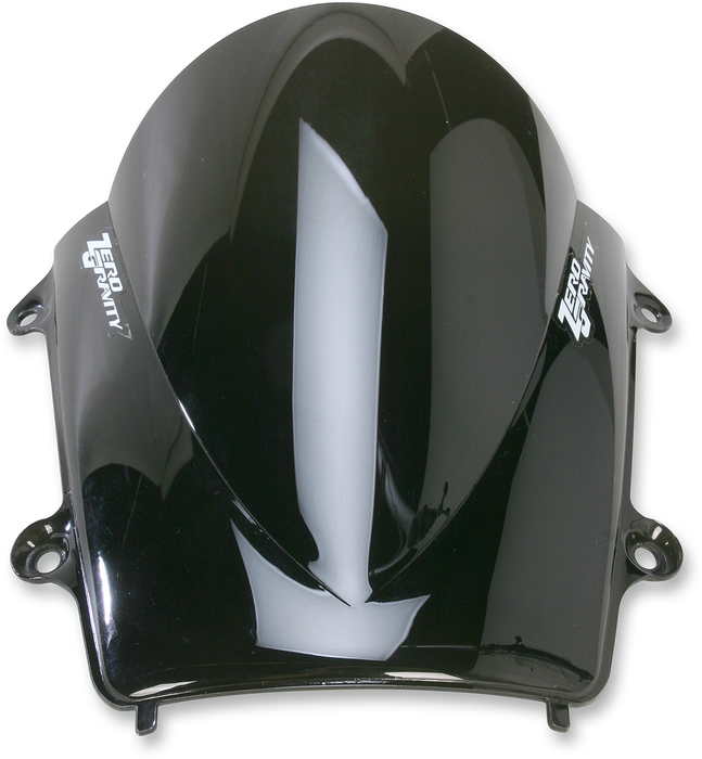 ZERO GRAVITY Double Bubble Windscreen - Dark Smoke - Honda CBR600RR  '13-'24