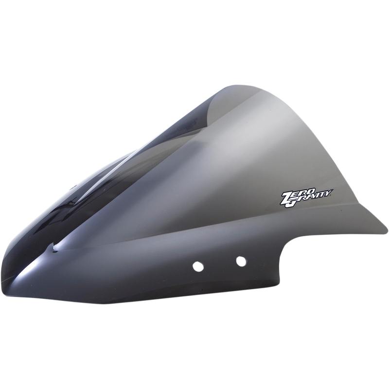 Parabrisas de doble burbuja ZERO GRAVITY - Ahumado - Kawasaki Ninja 300R / 250R '13-'19