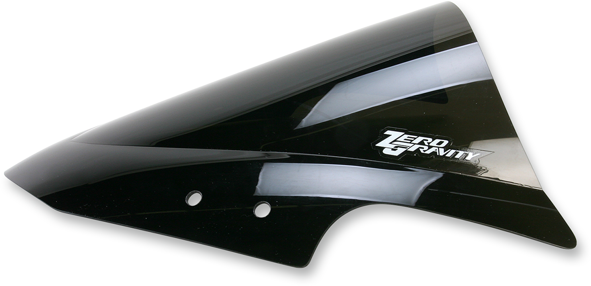 ZERO GRAVITY Double Bubble Windscreen - Dark Smoke - Kawasaki Ninja 300R / 250R '13-'19