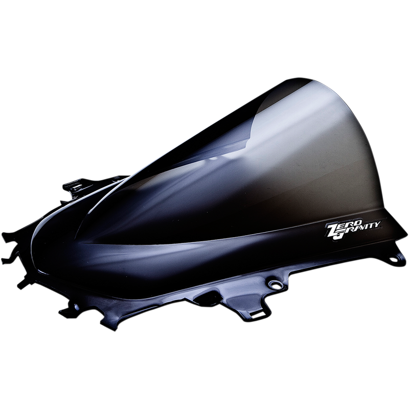 Parabrisas de doble burbuja ZERO GRAVITY - Ahumado oscuro - Yamaha YZF R1 / R1M '15-'19