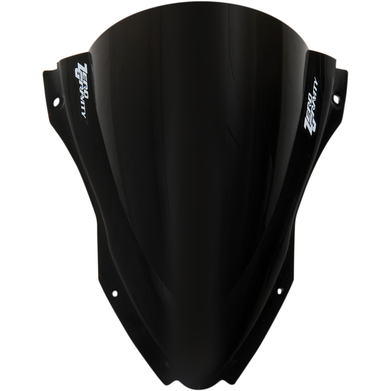 Parabrisas de doble burbuja ZERO GRAVITY - Ahumado oscuro - Kawasaki ZX-10R '16-'20