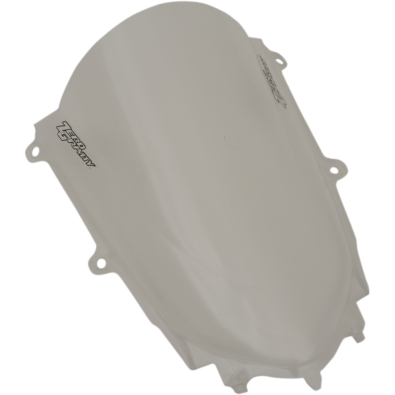 ZERO GRAVITY Double Bubble Windscreen - Clear - YAMAHA YZF-R6 '17-'20 / YAMAHA YZF-R7 '22-'24