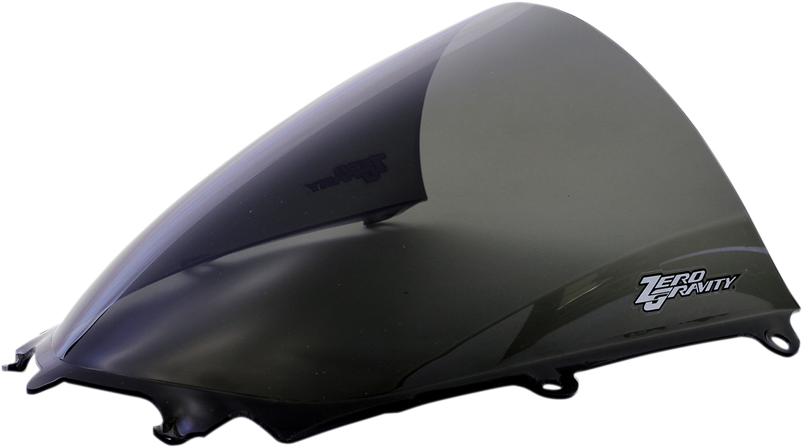 ZERO GRAVITY Corsa Windscreen - Smoke - YAMAHA YZF-R6 '17-'20/  YZF-R7 '22-'24