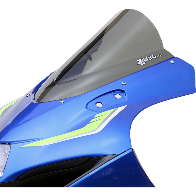 Parabrisas de doble burbuja ZERO GRAVITY - Ahumado claro - SUZUKI GSXR 1000 '17-'24