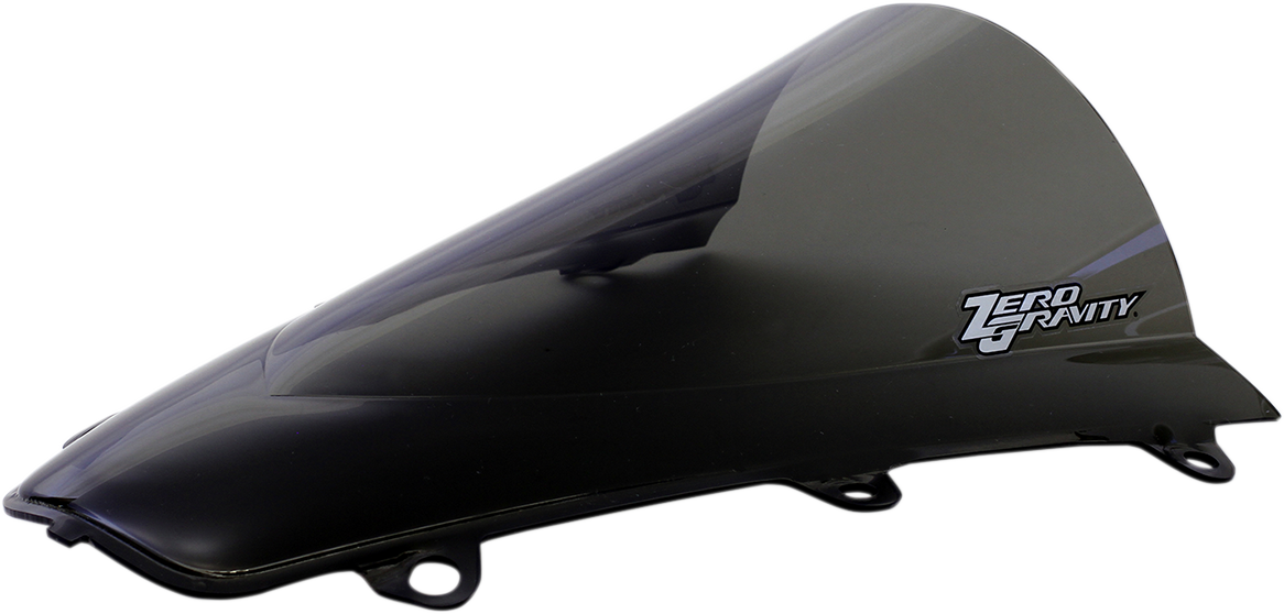 ZERO GRAVITY Double Bubble Windscreen - Light Smoke - Honda CBR 1000RR '17-'24