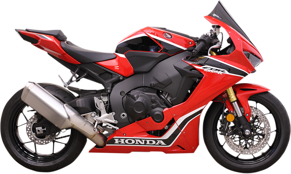 ZERO GRAVITY Corsa Windscreen - Smoke - Honda CBR 1000RR '17-'24