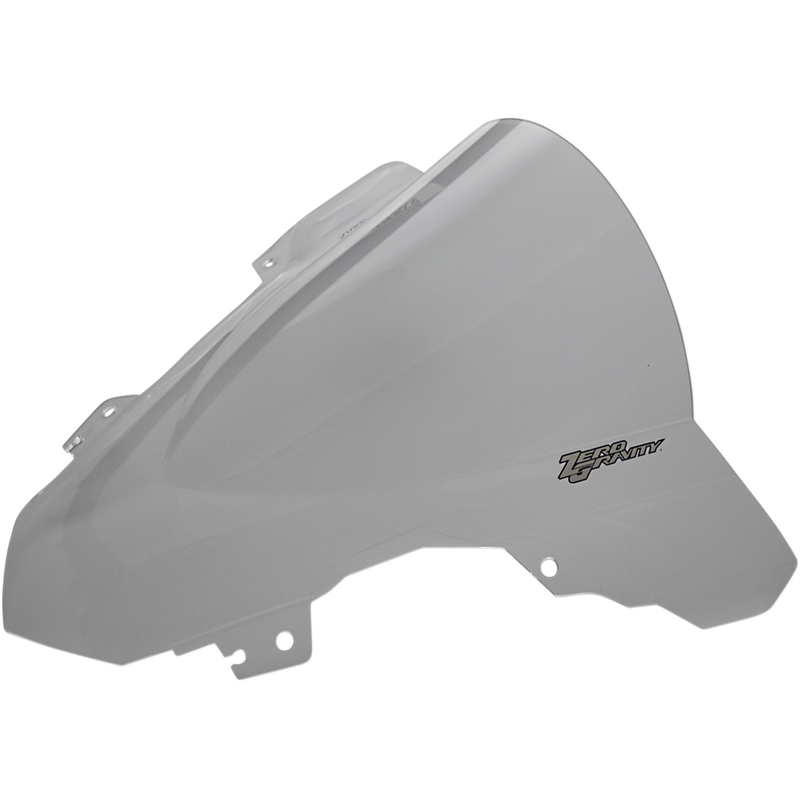 ZERO GRAVITY Double Bubble Windscreen - Clear - BMW S1000RR '15-'19