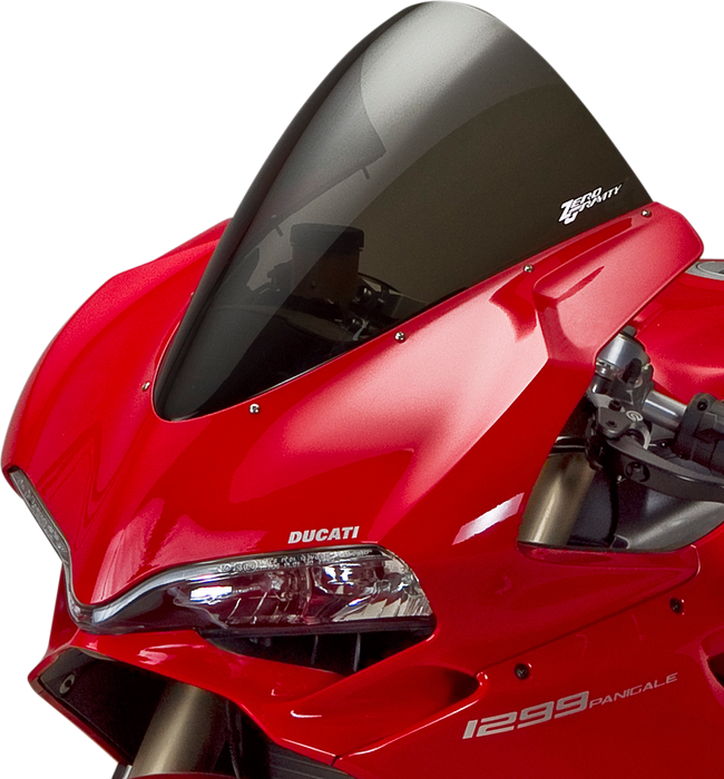 ZERO GRAVITY Corsa Windscreen - Smoke -'15-'19 Ducati Panigale 1299 / 959