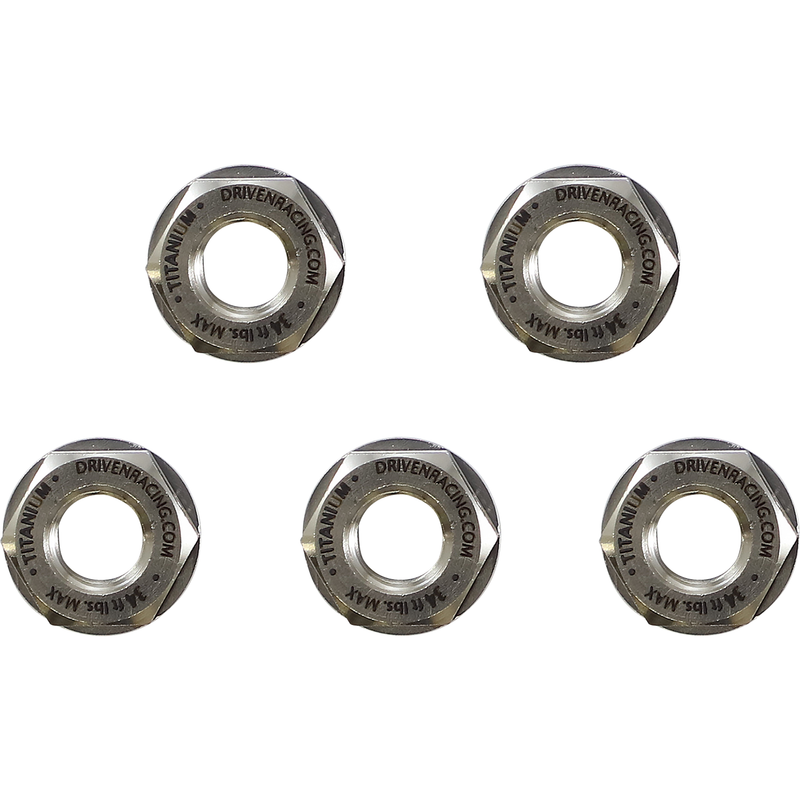 DRIVEN RACING Sprocket Nuts - Titanium DSN-5 TN