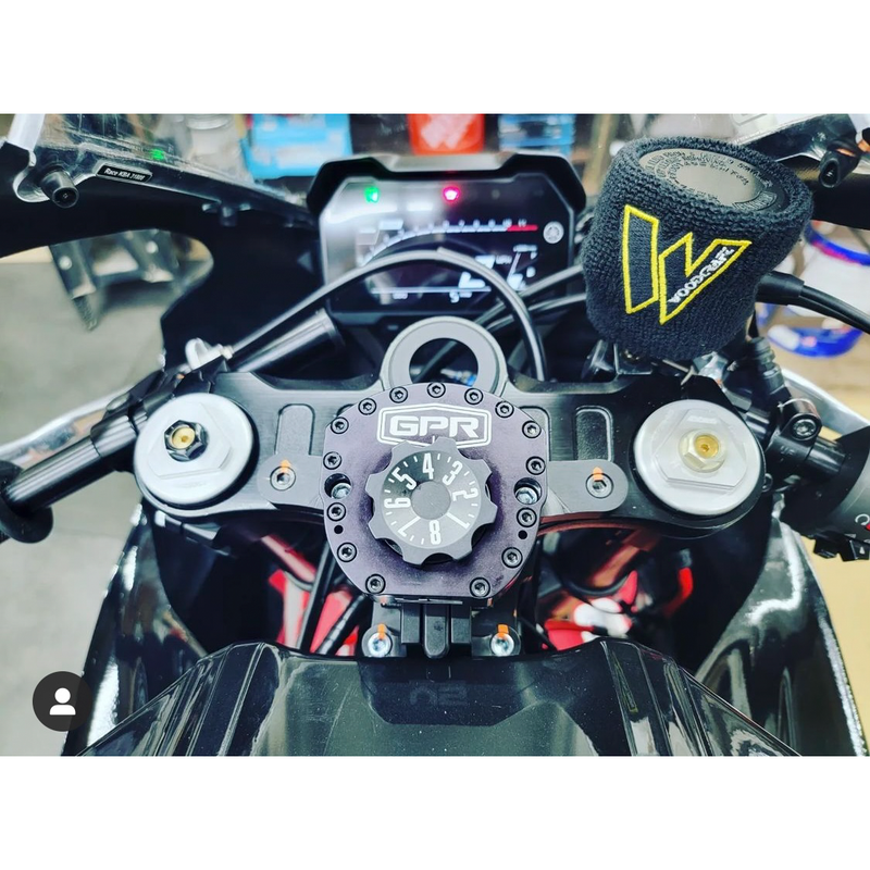 Amortiguador de dirección GPR V5-K - Yamaha R7 '22> (NEGRO)