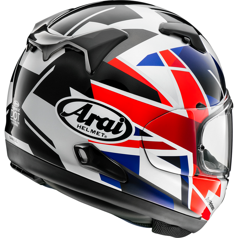 Casco ARAI Signet-X - Bandera del Reino Unido -