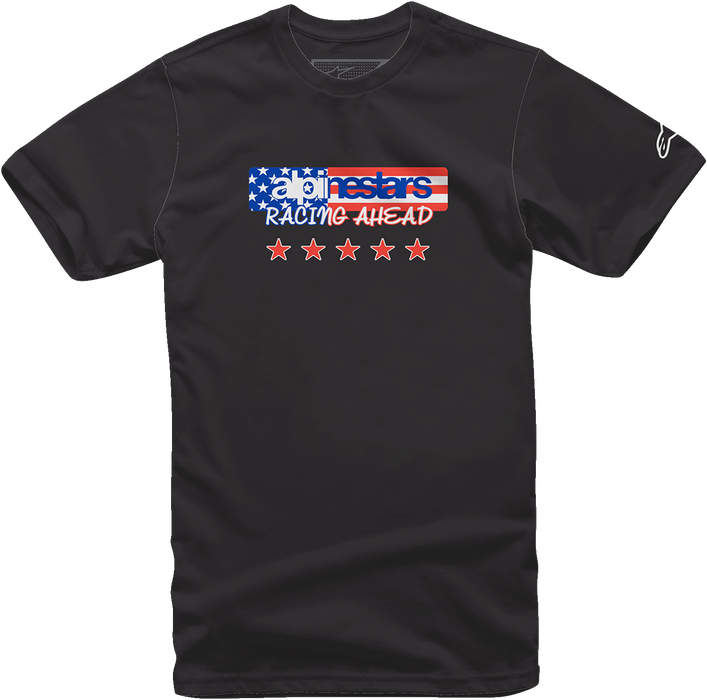 ALPINESTARS USA Again T-Shirt - Black - Large 12137261010L