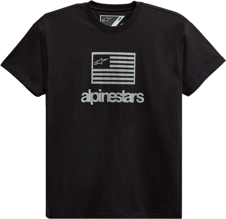 ALPINESTARS Flag T-Shirt - Black - Large 12137262010L