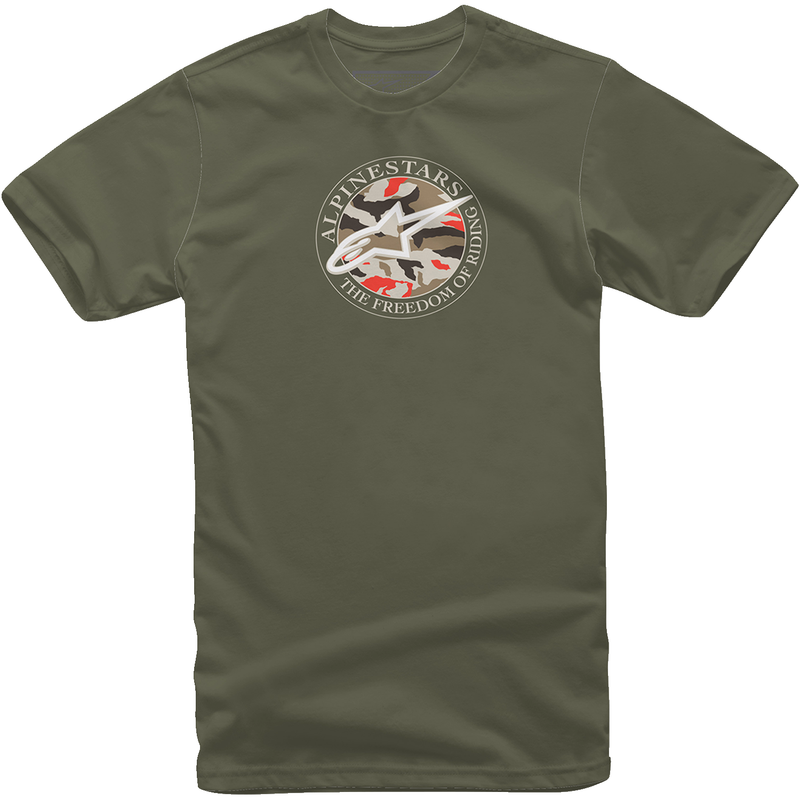 Camiseta Dot Camo de ALPINESTARS - Militar - 2XL 121372660690XXL